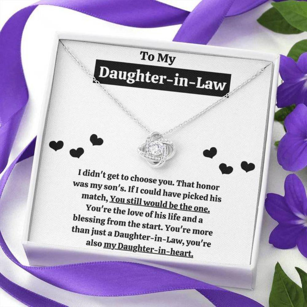 Daughter-in-law Necklace, To My Daughter-In-Law �Blessing From The Start� Necklace Gift