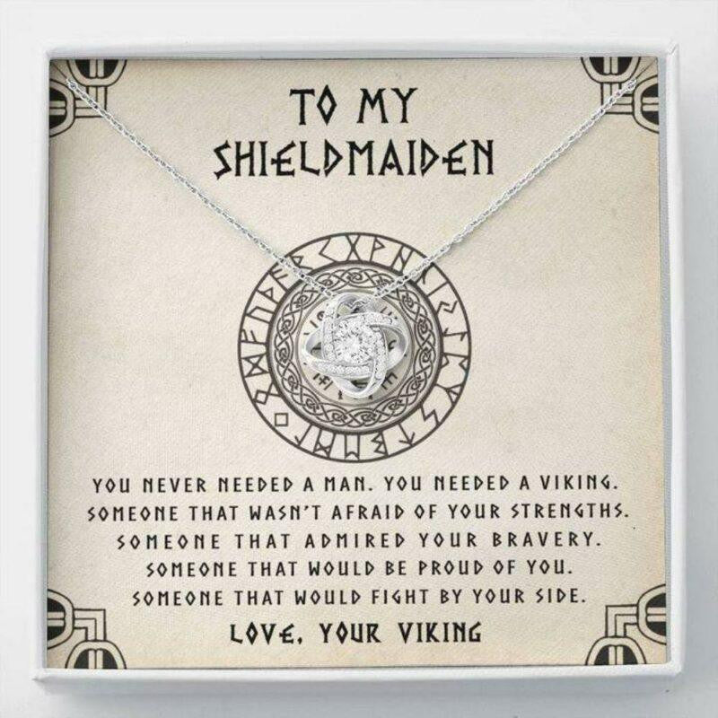 Girlfriend Necklace, Wife Necklace, To My Shieldmaiden Necklace � You Needed A Viking � Gift For Wife Girlfriend Future Wife