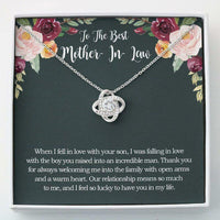 Thumbnail for Mom Necklace, Mother-in-law Necklace, Mother Daughter Necklace � Birthday Gifts For Daughter From Mom