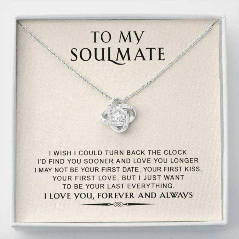 Girlfriend Necklace, Wife Necklace, To My Soulmate Necklace � Valentine Gift For Wife Future Wife Girlfriend