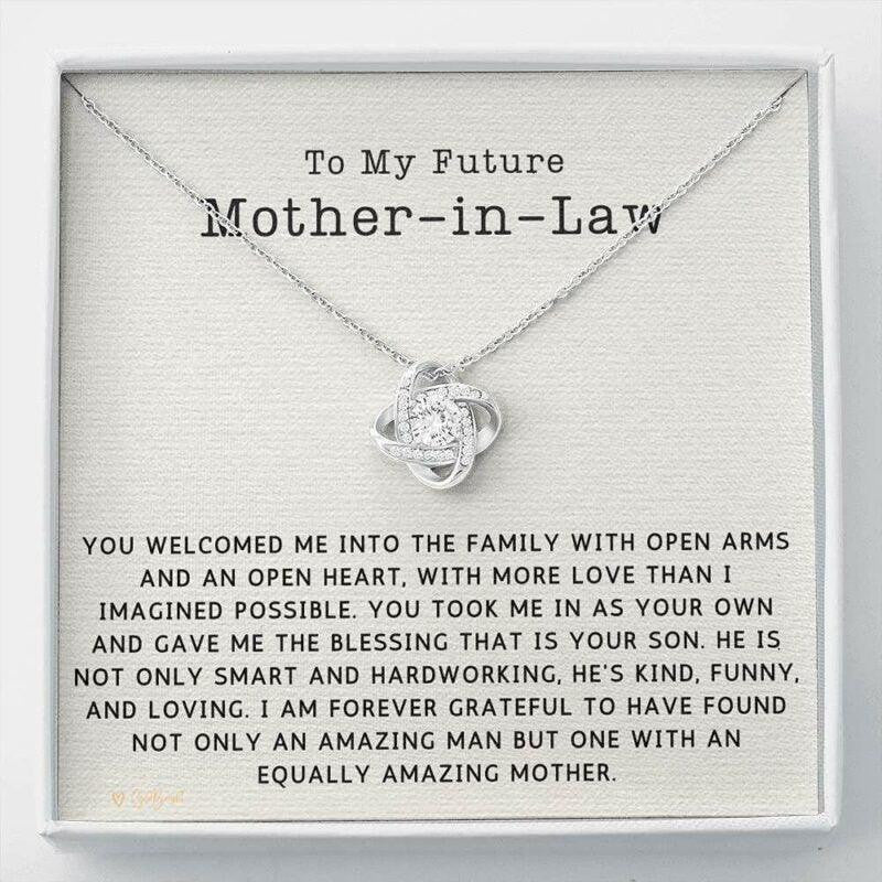 Mother-in-law Necklace, Future Mother In Law Necklace Gift From Bride On Wedding, Mother�s Day