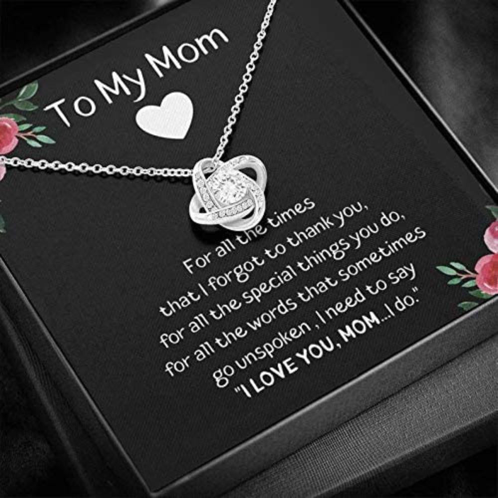 Mom Necklace, Stepmom Necklace, To My Mom Necklace Gift � Mother Daughter Necklace