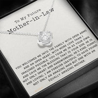 Thumbnail for Mother-in-law Necklace, Future Mother In Law Necklace Gift From Bride On Wedding, Mother�s Day
