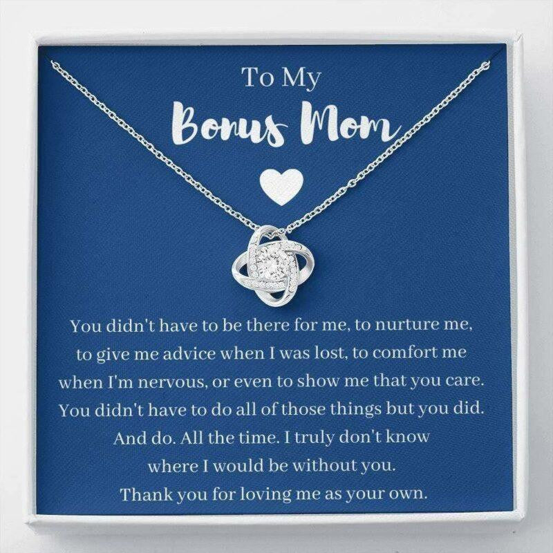 Mom Necklace, Stepmom Necklace, Bonus Mom Necklace, Gift For Step Mom, Stepmother , Second Mom, Adoptive Mom