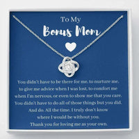 Thumbnail for Mom Necklace, Stepmom Necklace, Bonus Mom Necklace, Gift For Step Mom, Stepmother , Second Mom, Adoptive Mom