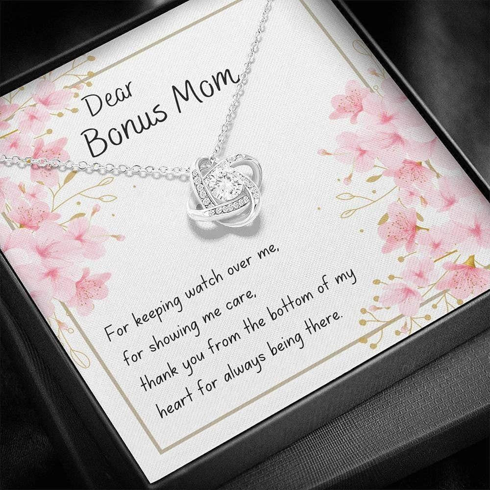 Mom Necklace, Stepmom Necklace, Bonus Mom Necklace Gift, Gift For Step Mom, Stepmother, Second Mom, Adoptive Mom