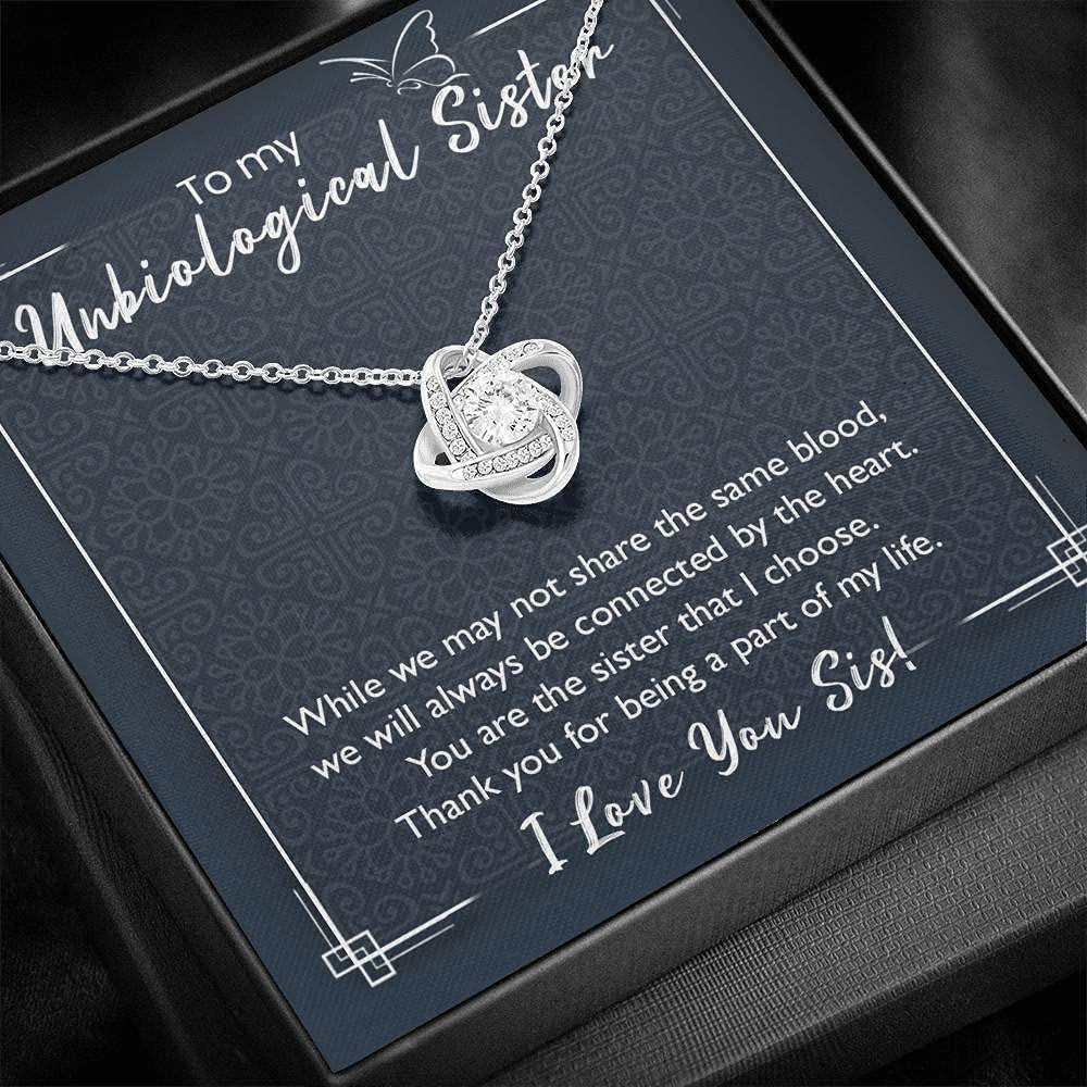 Sister Necklace, Unbiological Sister Necklace, Soul Sister Bridesmaid Gift For Bestie, Best Friend Bff, Sister In Law