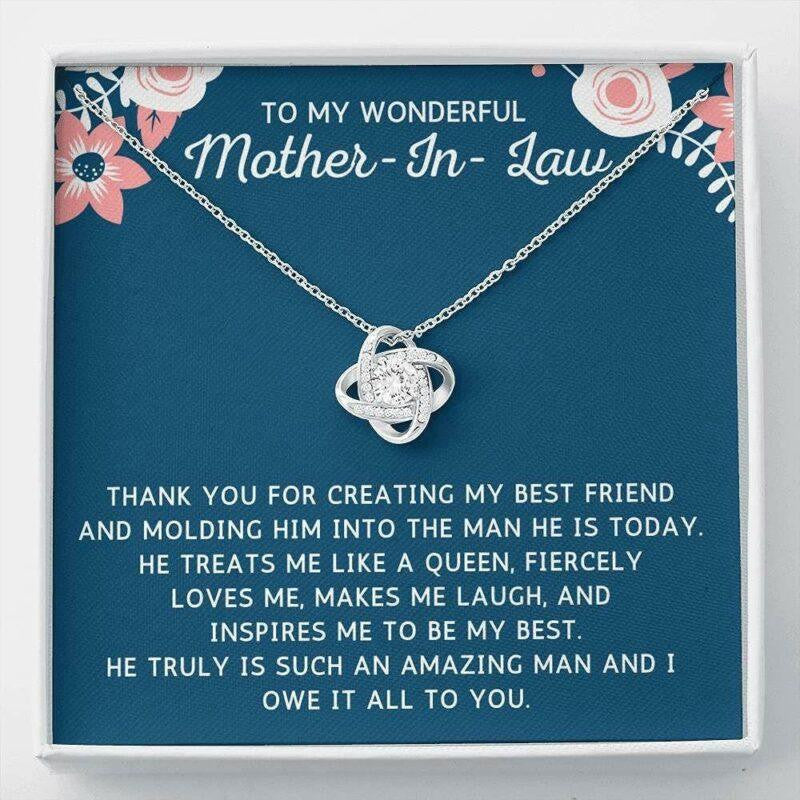 Mom Necklace, Mother-in-law Necklace, Mother In Law Necklace Gift From Daughter In Law, Mother In Law