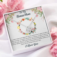 Thumbnail for Stepmom Necklace, Necklace Gifts For Bonus Mom � Stepmom, Other Unbiological Mom Gift From Daughter Son
