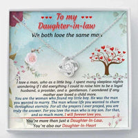 Thumbnail for Daughter-in-law Necklace, To My Daughter In Law Gift Necklace Wedding Gift From Mother-in Law