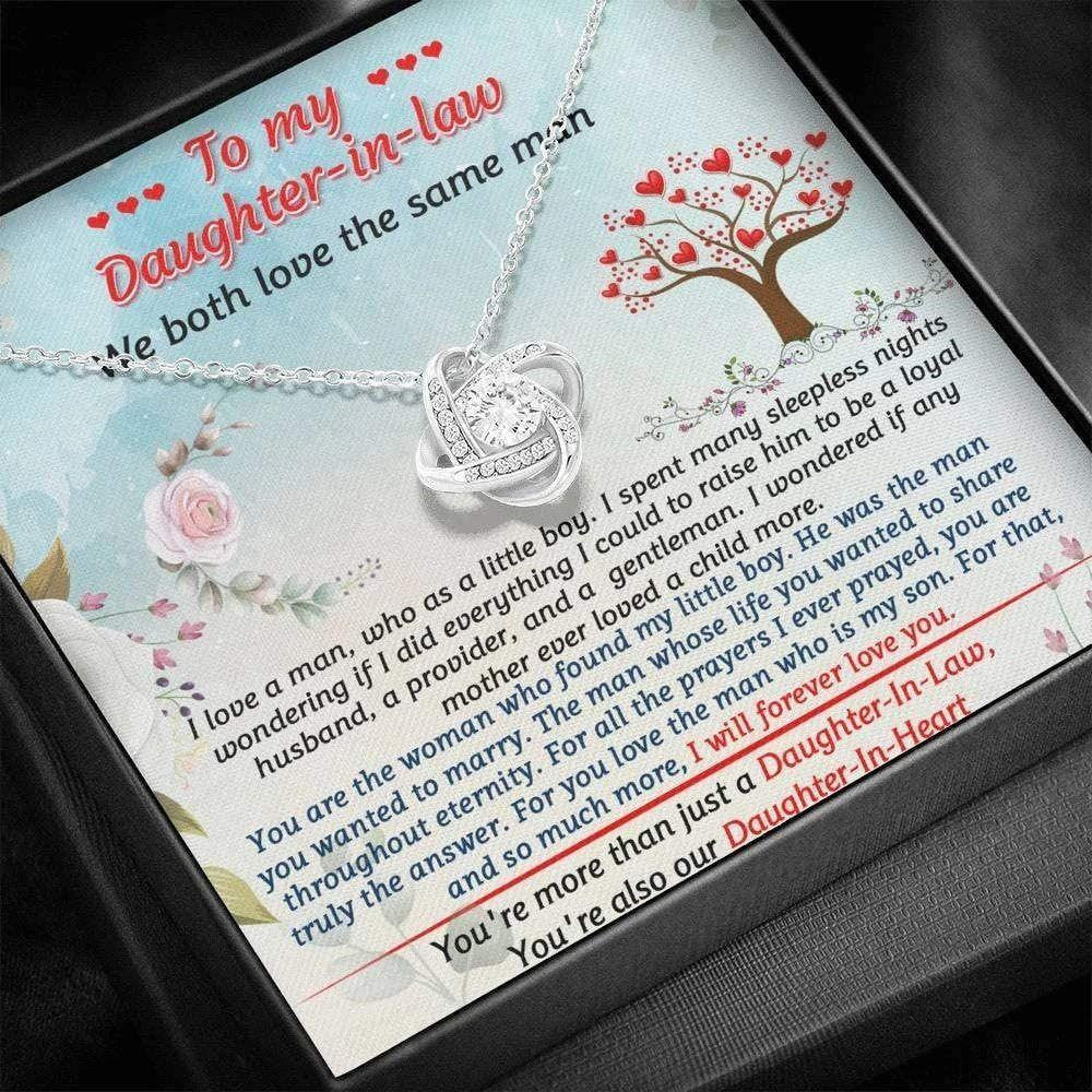Daughter-in-law Necklace, To My Daughter In Law Gift Necklace Wedding Gift From Mother-in Law