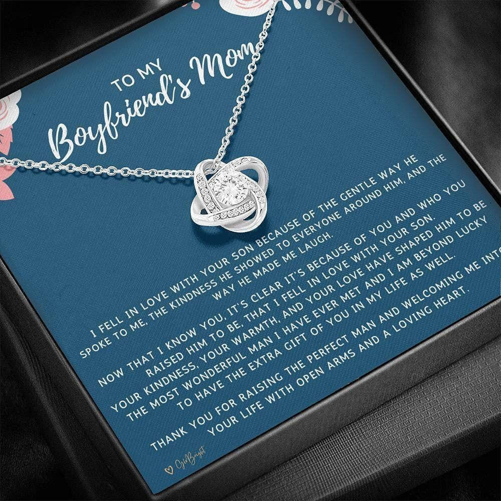 Mother-in-law Necklace, To My Boyfriend�s Mom Gifts Necklace, Gift For Future Mother-in-law