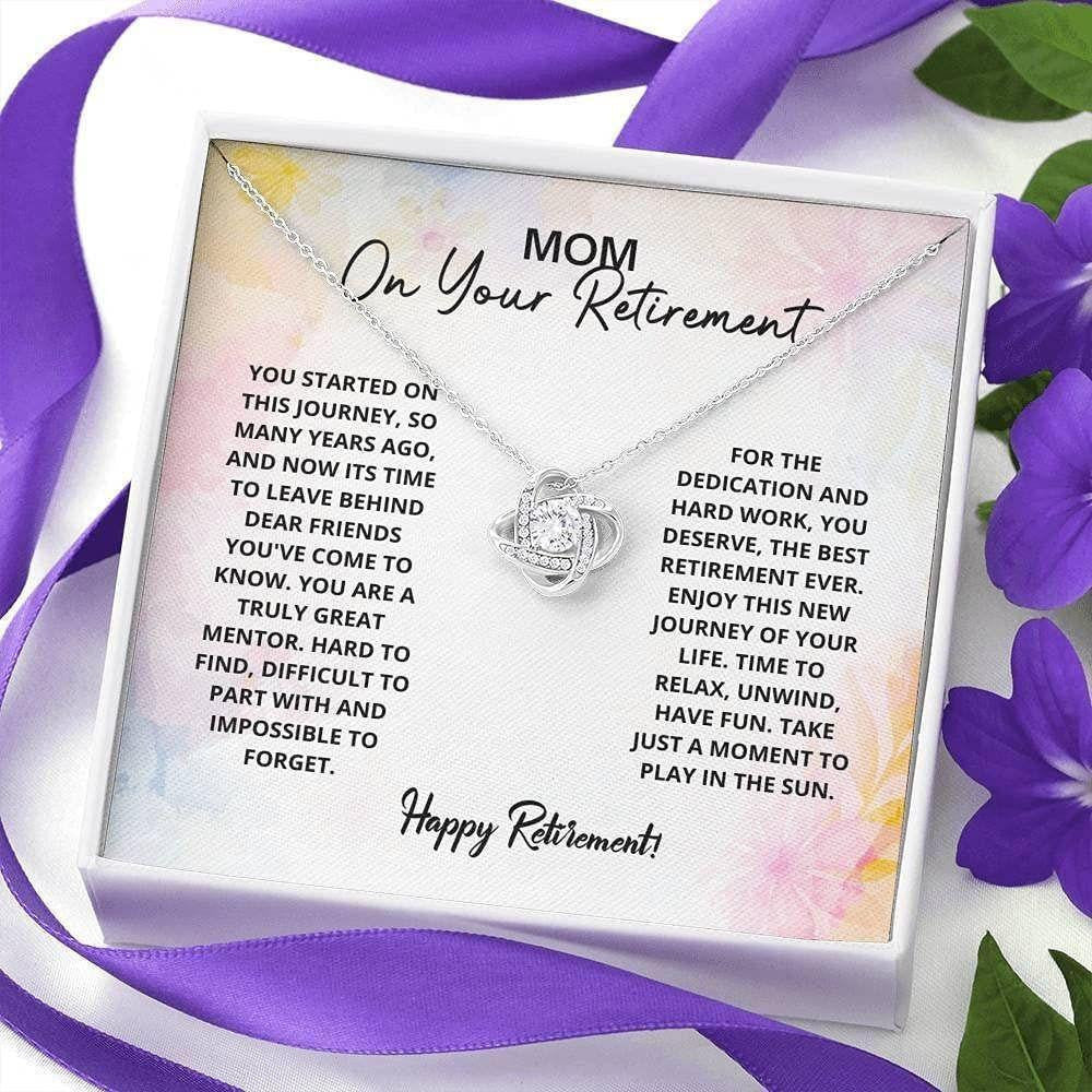 Mom Necklace, Mom Retirement Necklace Gift � Have Fun, Retirement, Retiring Mother