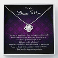 Thumbnail for Mom Necklace, Stepmom Necklace, Bonus Mom Necklace Gift, Stepmom Mother In Law Wedding Gift From Bride