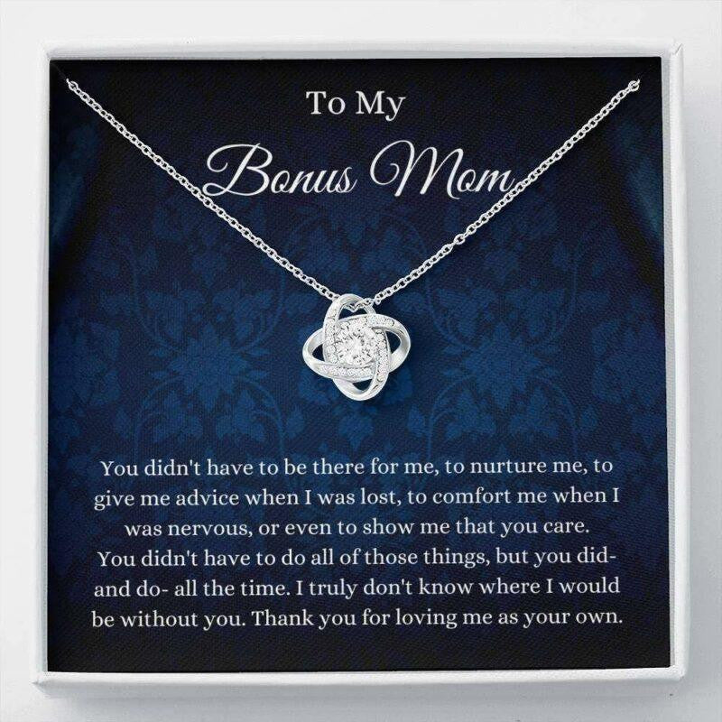 Mom Necklace, Stepmom Necklace, Bonus Mom Necklace Gift, Stepmom Mother In Law Wedding Gift From Bride