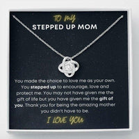 Thumbnail for Mom Necklace, Stepmom Necklace, Necklace Gift For Mom, Stepmom, Bonus Mom, Mothers Day Gift From Daughter Son