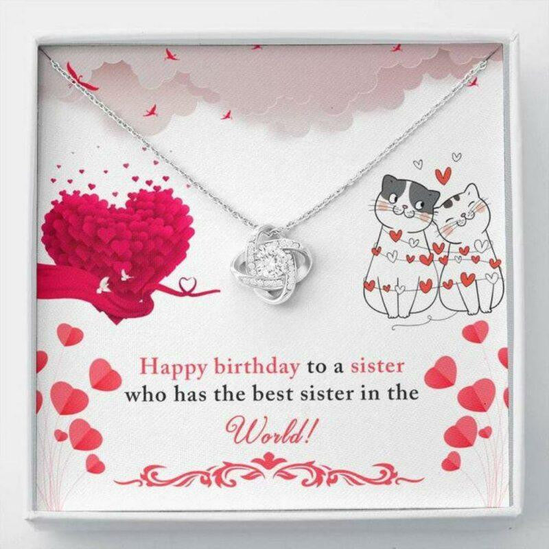 Sister Necklace, To My Sister Necklace �Best In The World� Best Friends BFF Birthday Gift