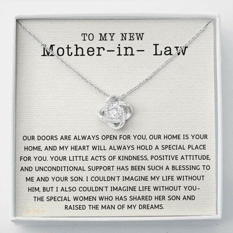 Mom Necklace, Mother-in-law Necklace, Mother Of The Groom Necklace, New Mother In Law Gift From Bride Wedding Gift