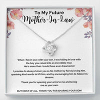 Thumbnail for Mother-in-law Necklace, Future Mother In Law Necklace, Mother Of The Groom Necklace Wedding Gift