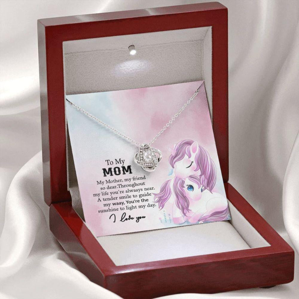 Mom Necklace, To My Mom Necklace, Mothers Day Gift For Mother, Bonus Mom, Other Mom, Mom Unicorn