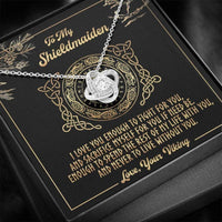 Thumbnail for Girlfriend Necklace, Wife Necklace, To My Shieldmaiden Necklace, Fight For You  � Gift For Best Friend, Soul Sister, Bridesmaid, Bestie