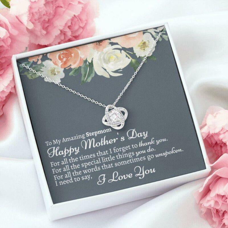 Stepmom Necklace Mothers Day Necklace Gift, Gift For Stepmom, Stepmother