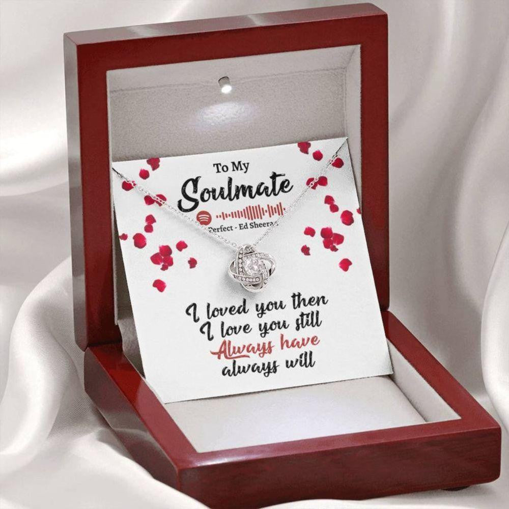 Girlfriend Necklace, Wife Necklace, To My Soulmate Necklace Romantic Gifts For Her, Soulmate Necklaces, Soulmate Gift