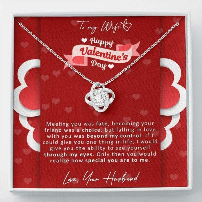 Wife Necklace, Valentine�s Day Necklace Gift For Wife From Husband, Wife Birthday Anniversary Wedding Gift