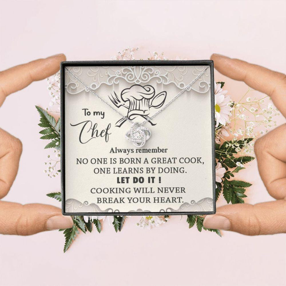 Necklace Gift For Female Chef, Gift For Lady Chef, Inspiration Gift