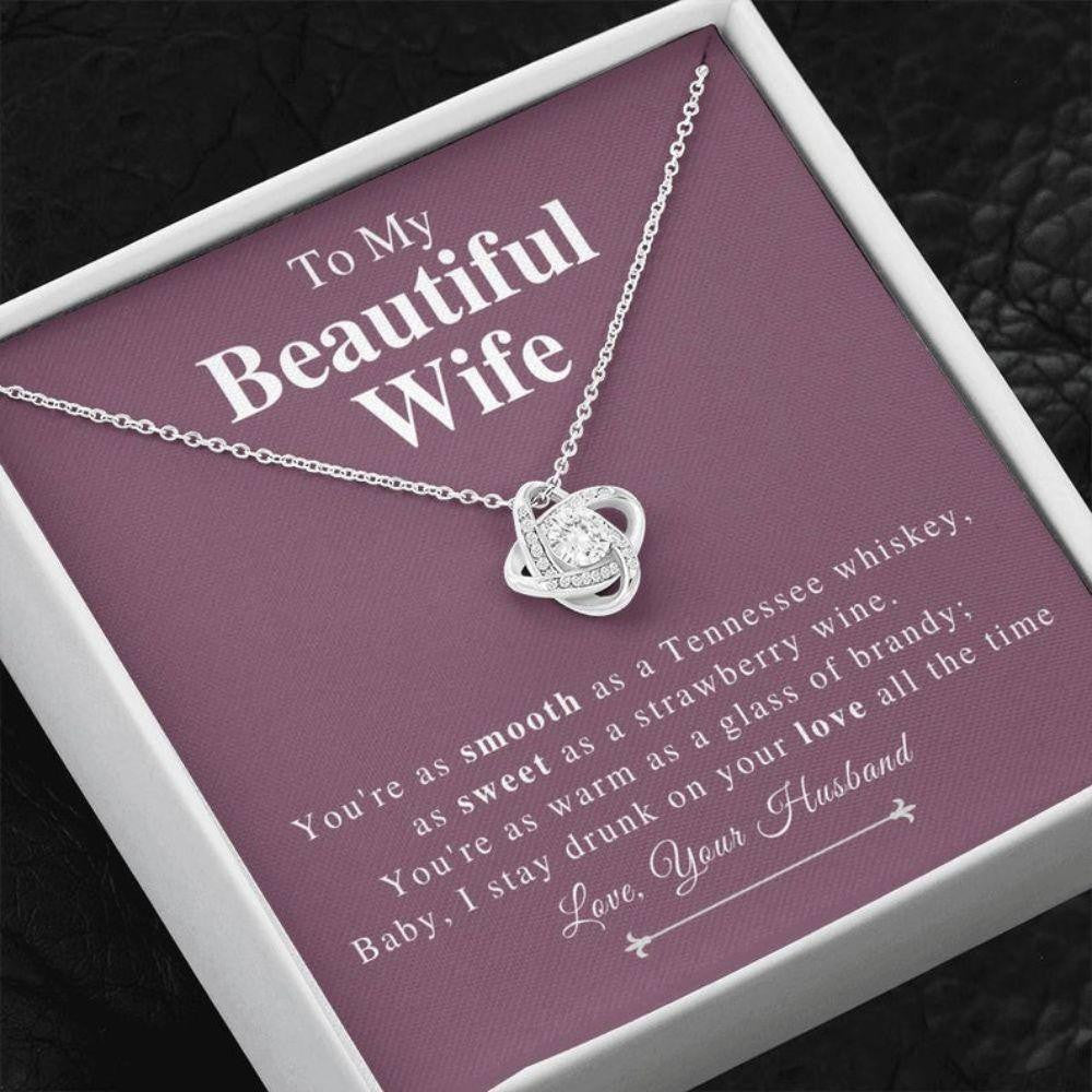 Wife Necklace, Necklace Gift For Wife, Marriage Necklace, Wife Appreciation Gift