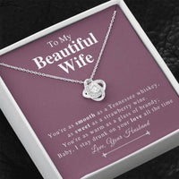 Thumbnail for Wife Necklace, Necklace Gift For Wife, Marriage Necklace, Wife Appreciation Gift