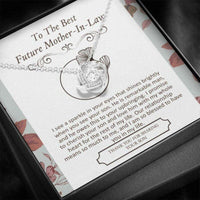 Thumbnail for Mother-in-law Necklace, To My Mother-in-law Necklace, Gift For Mother-in-law Thank You, To My Future Mom-in-law