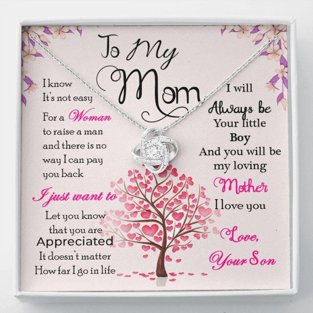 Mom Necklace, Mother�s Day Necklace Gift For Mom, To My Mom Necklace