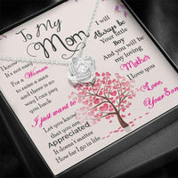Thumbnail for Mom Necklace, Mother�s Day Necklace Gift For Mom, To My Mom Necklace