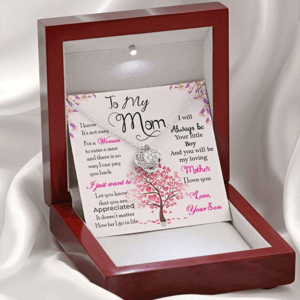 Mom Necklace, Mother�s Day Necklace Gift For Mom, To My Mom Necklace