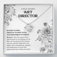 Thumbnail for Friend Necklace, Art Director Necklace, Art Director Gift, Gift For Art Director