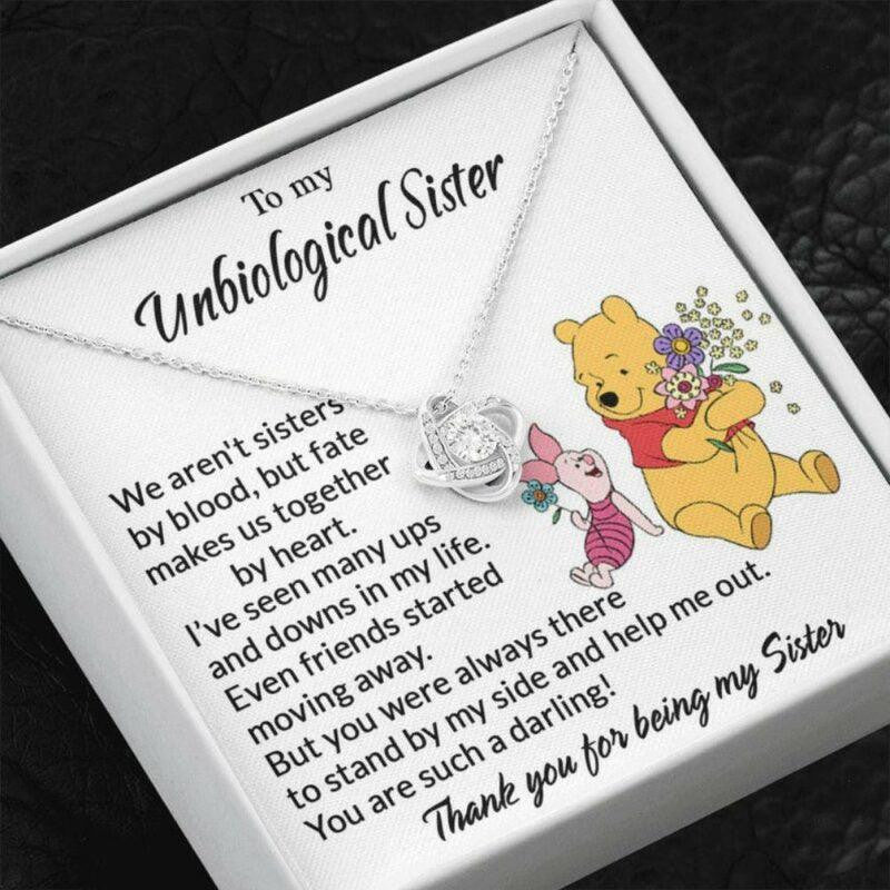 Sister Necklace, Unbiological Sister Necklace, Gift For Soul Sister Bestfriends Bestie