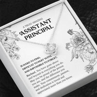 Thumbnail for Friend Necklace, Assistant Principal Necklace, Gifts For Assistant Principal, Assistant Principal Appreciation Gift