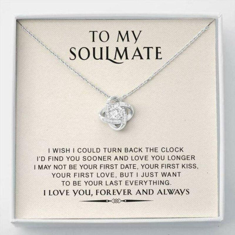 Girlfriend Necklace, Wife Necklace, To My Soulmate Necklace Gift � Valentine Gift For Wife Future Wife Girlfriend
