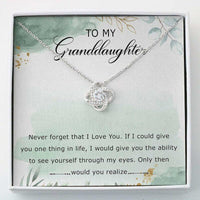 Thumbnail for Granddaughter Necklace, To Granddaughter Gift � Grandma To Granddaughter Gifts