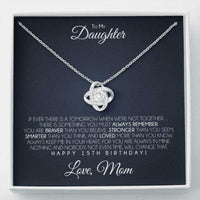 Thumbnail for Daughter Necklace, Daughter�s 15th Birthday Necklace, To My Daughter 15th Birthday Gift From Mom