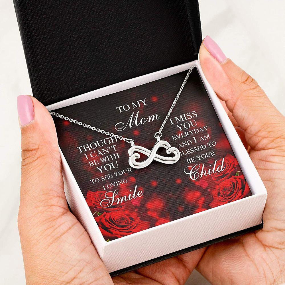 Daughter Necklace, Mother Daughter / Son Necklace, Presents For Mom Gifts, Miss Bless Rose