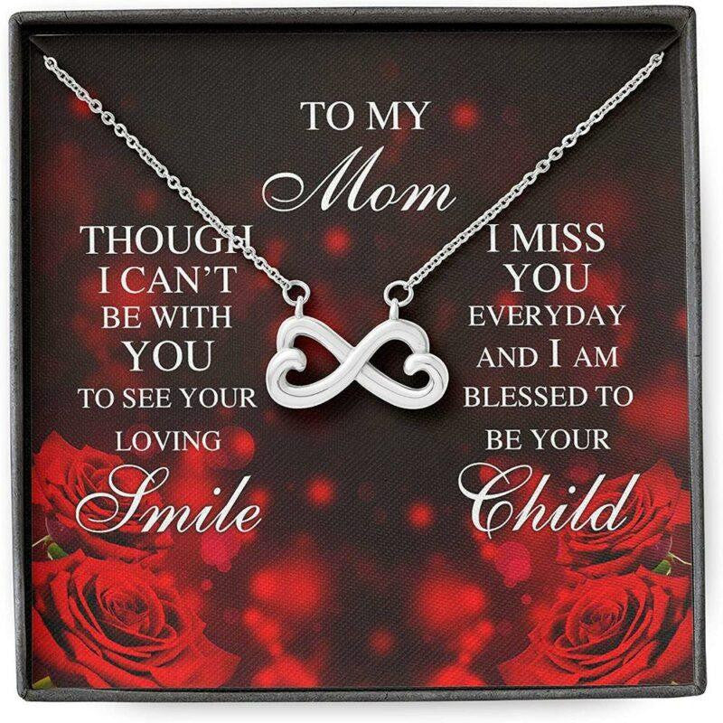 Daughter Necklace, Mother Daughter / Son Necklace, Presents For Mom Gifts, Miss Bless Rose