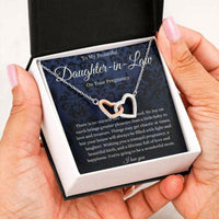 Thumbnail for Daughter Necklace, Daughter Pregnancy Gift, Gift For Mom To Be, Gift For Expecting Mom Necklace
