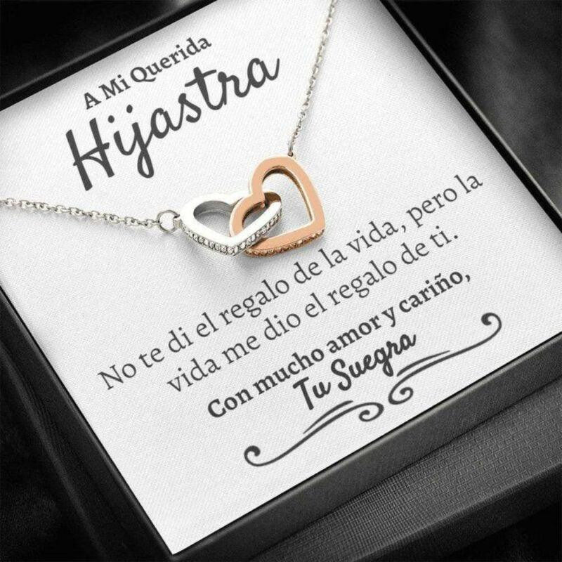 Daughter-In-Law Necklace, A Mi Hijastra, Regalo Para Mi Hijastra, Necklace Gift For Spanish Daughter-in-Law