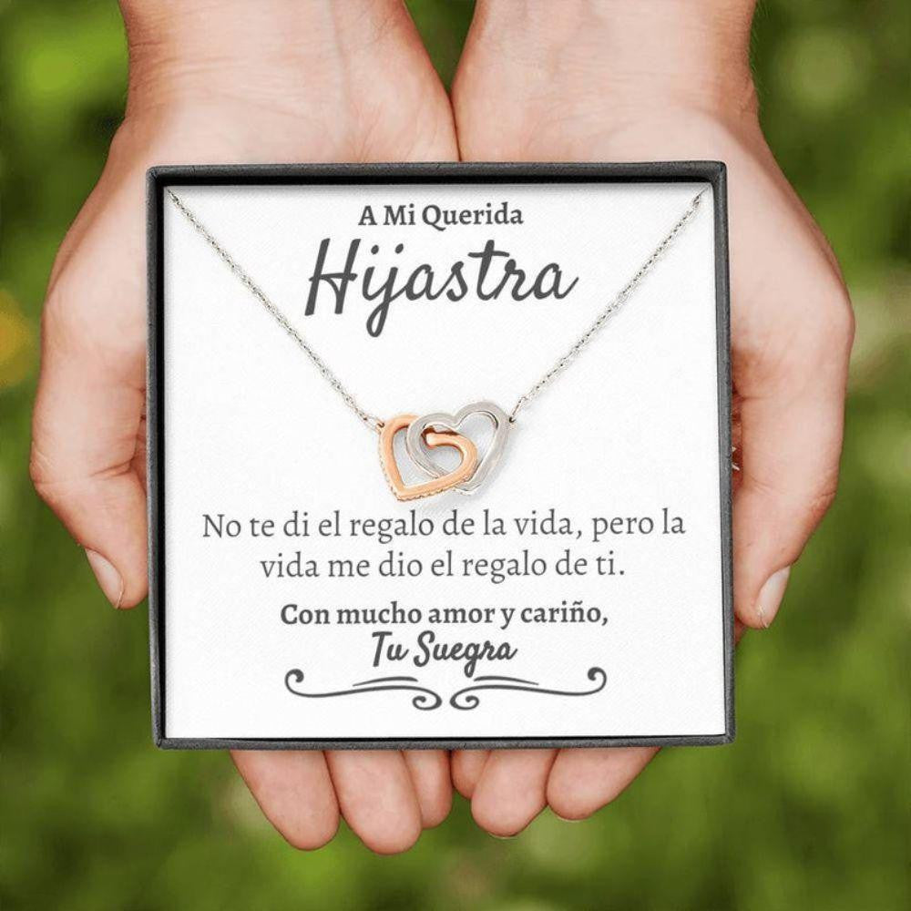 Daughter-In-Law Necklace, A Mi Hijastra, Regalo Para Mi Hijastra, Necklace Gift For Spanish Daughter-in-Law