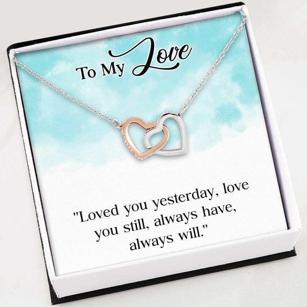 Girlfriend Necklace, Wife Necklace, Necklace For Women Girl � To My Love Necklace � Necklace Gifts For Her