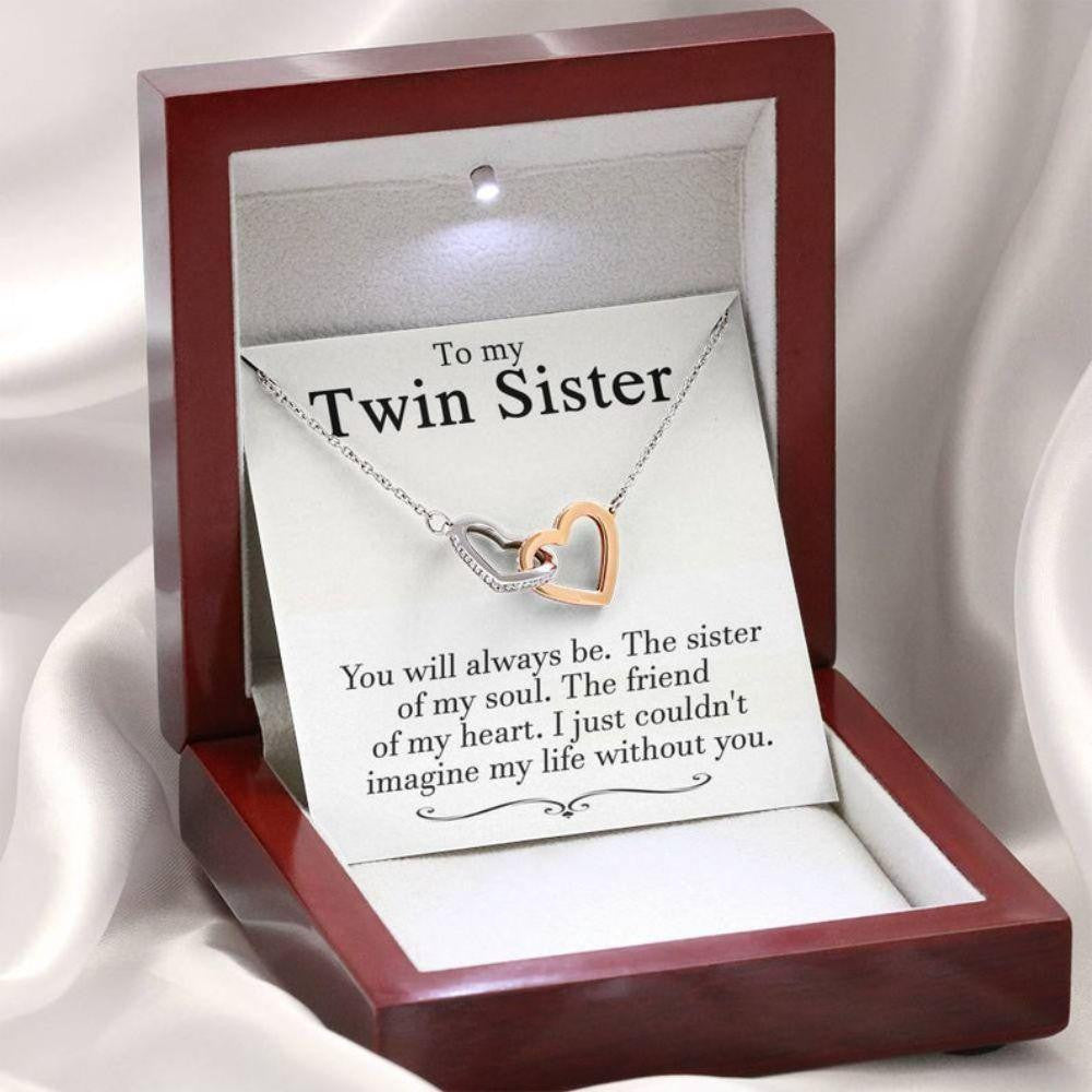 Best Friend Gift | Soul Sister, BFF Necklace, Unbiological Sister, Chr –  StuffGinaSaysStore