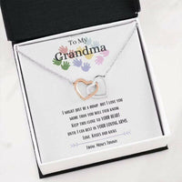 Thumbnail for Grandmother Necklace, To My Grandma Necklace, I Love You, New Grandma Gift, Gifts For Expectant Grandmother