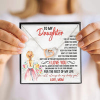 Thumbnail for Daughter Necklace, Necklace For Women Girl � Daughter Gift � To My Daughter From Dad Necklace With Gift Box